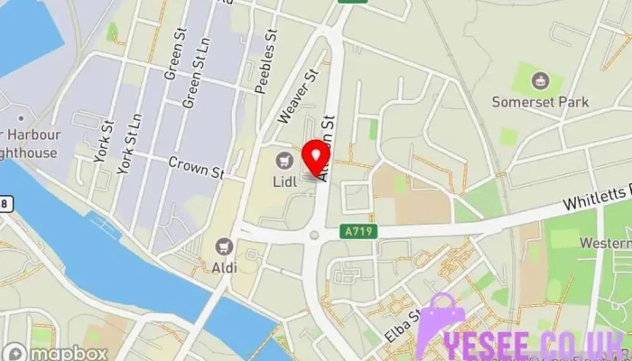 Lidl -  Map - Ayr