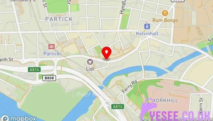 Lidl -  Map - Glasgow
