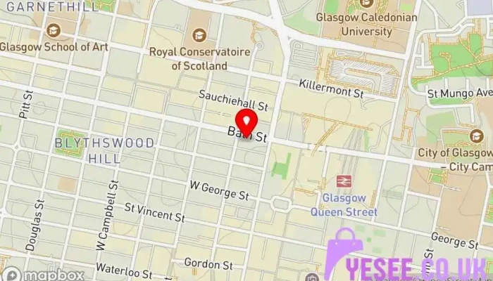 Macgregor And Macduff Map - Glasgow