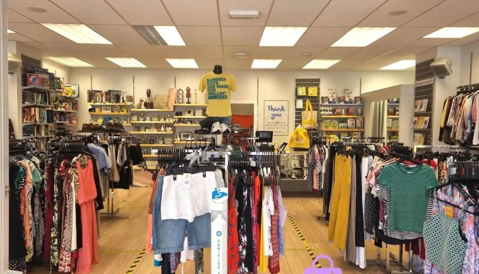 Marie Curie Charity Shop Alloa -  Inside - Alloa