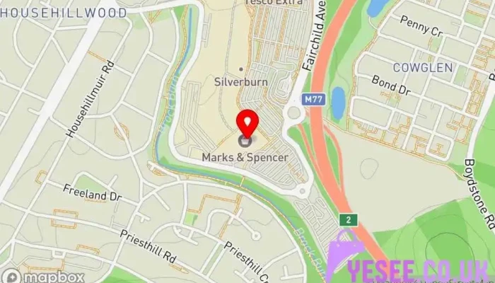 Marks And Spencer -  Map - Glasgow