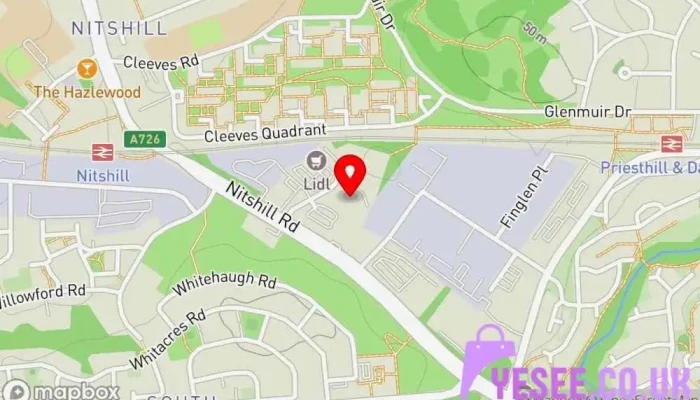 Matalan -  Map - Glasgow