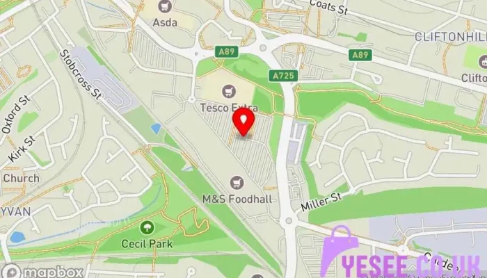 Matalan -  Map - Coatbridge