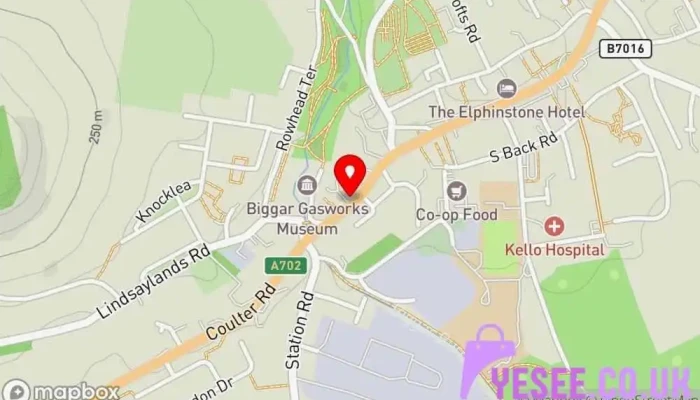 Merry Bright Map - Biggar
