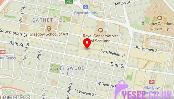 Millets -  Map - Glasgow
