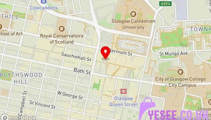 Monki -  Map - Glasgow