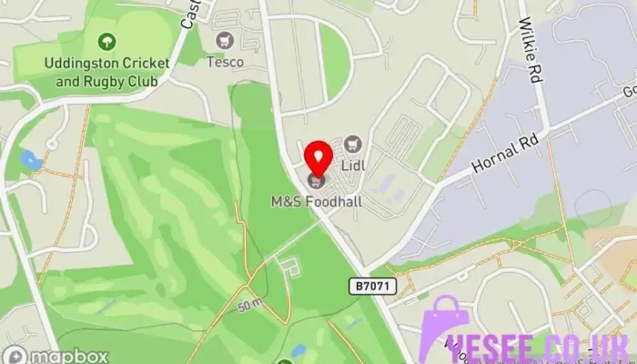 Ms Foodhall Map - Glasgow