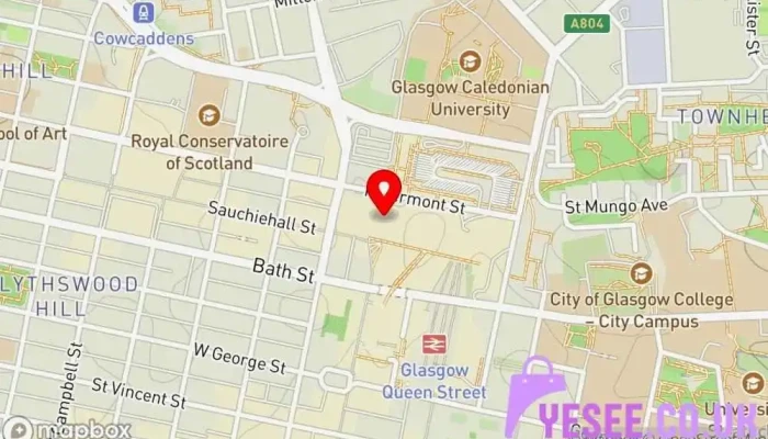 Next -  Map - Glasgow