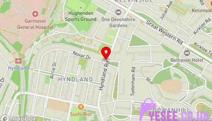 Pampas Glasgow -  Map - Glasgow