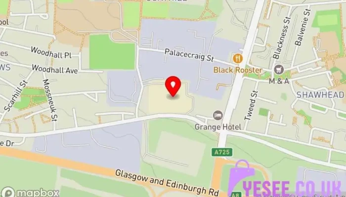 Peacocks Coatbridge -  Map - Coatbridge