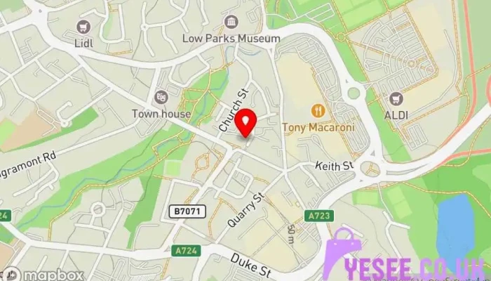 Pins N Needles Alterations Map - Hamilton