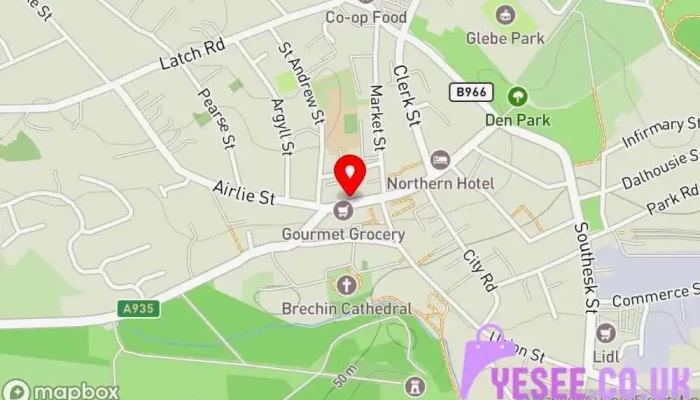Pop Up Shop -  Map - Brechin