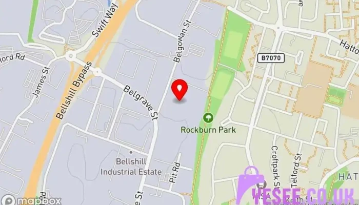 Quiz International Distribution Centre -  Map - Bellshill