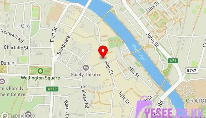 Ramsdens -    High Street   Ayr Map - Ayr