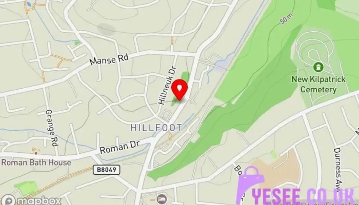 Rettie Bearsden -  Map - Glasgow