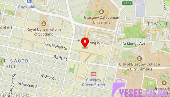 River Island -  Map - Glasgow