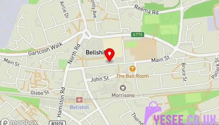 Salvation Army Charity Shop Bellshill -  Map - Bellshill