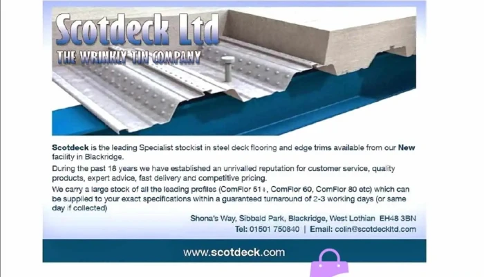 Scotdeck Ltd - The Wrinkly Tin Company - Bathgate