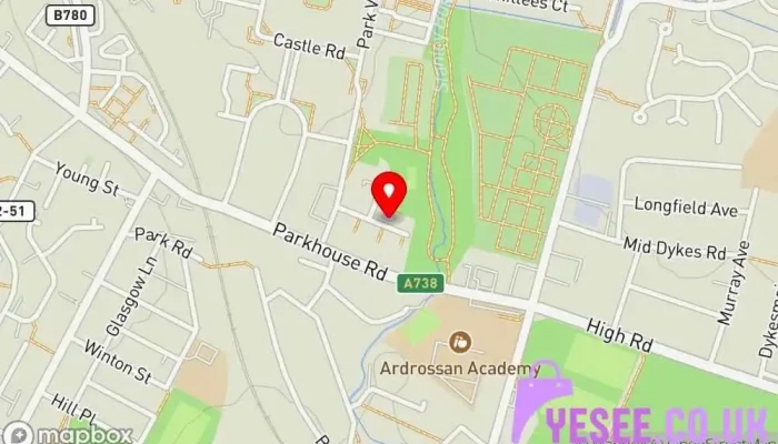 Scotlandtees -  Map - Ardrossan