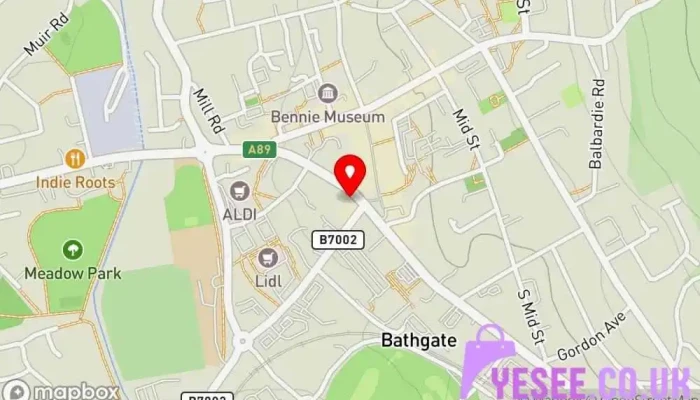 Sense Scotland -  Map - Bathgate