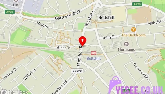 Sew Quick -  Map - Bellshill