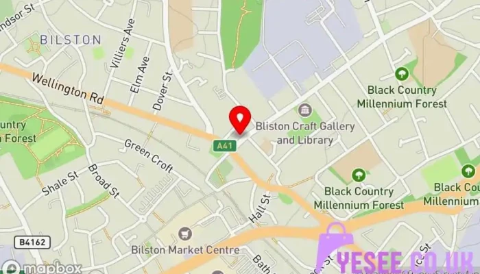 Sidhu Textiles -  Map - Bilston