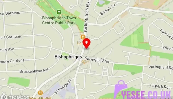 Specsavers Opticians And Audiologists -    Bishopbriggs Map - Glasgow