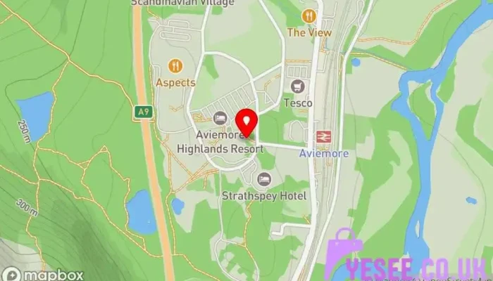 Spey Valley Shopping -  Map - Aviemore