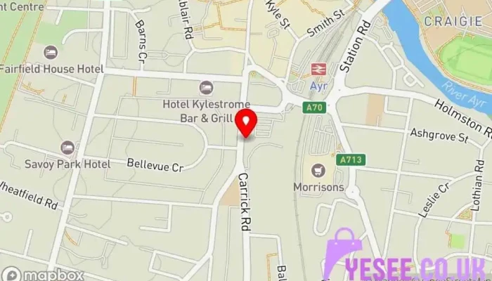 Sports Direct -  Map - Ayr