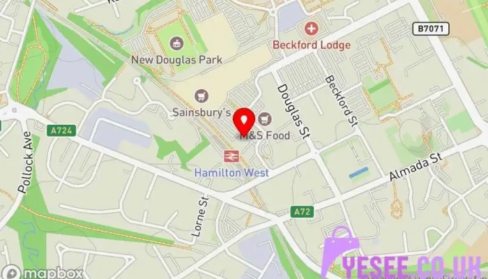 Sports Direct -  Map - Hamilton