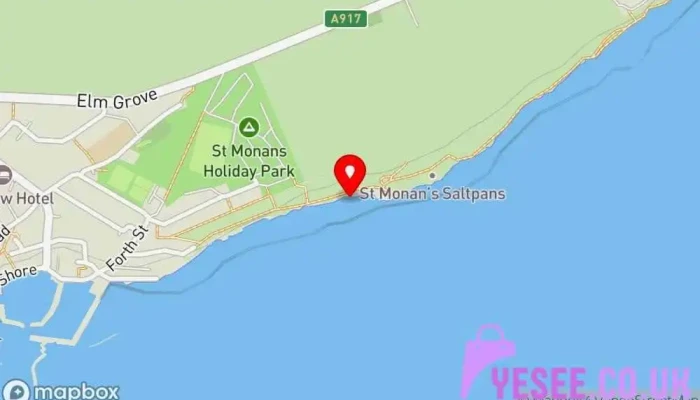 St Monans Tidal Pool -  Map - Anstruther