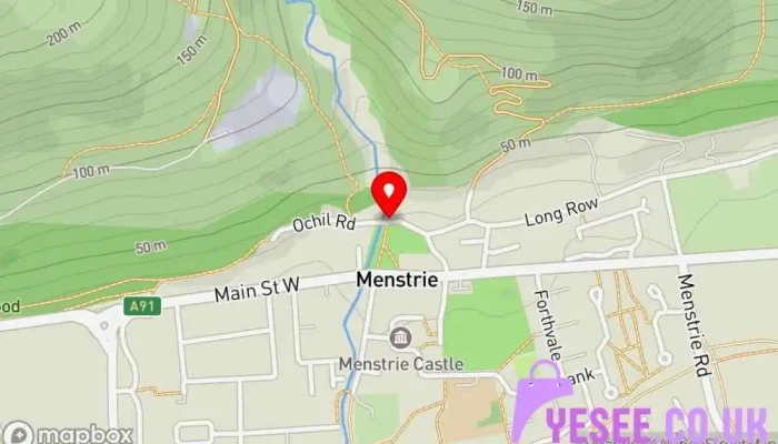 map of Stock and Stone Gift shop, Baby store, Wedding souvenir shop in Menstrie