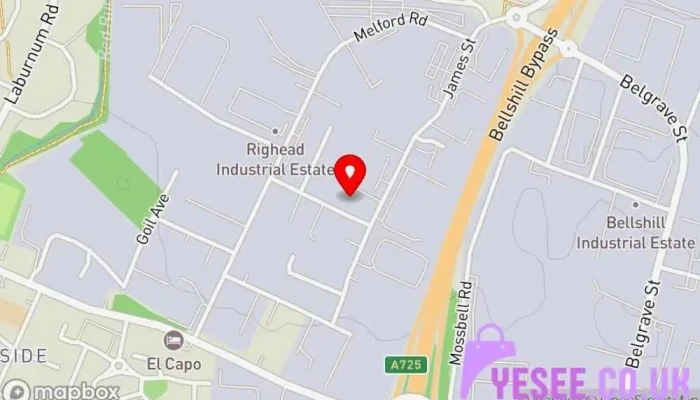 Strength Shop -  Map - Bellshill