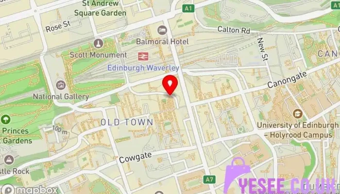 Swish Edinburgh -  Map - Edinburgh