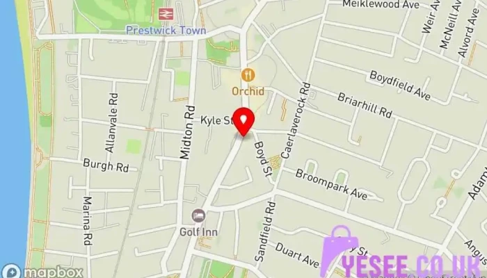Swoon Boutique Prestwick -  Map - Prestwick