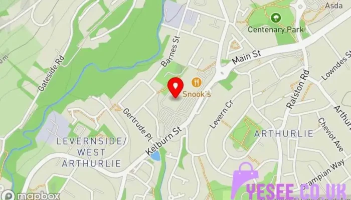 Tesco Superstore -  Map - Glasgow