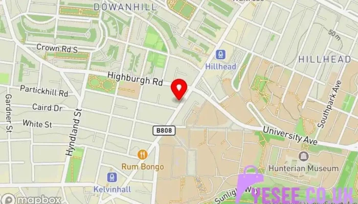 The Alchemy Experiment -  Map - Glasgow