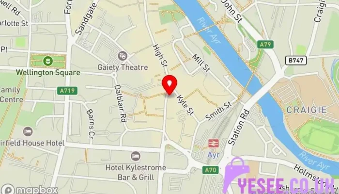 The Babys Castle Map - Ayr