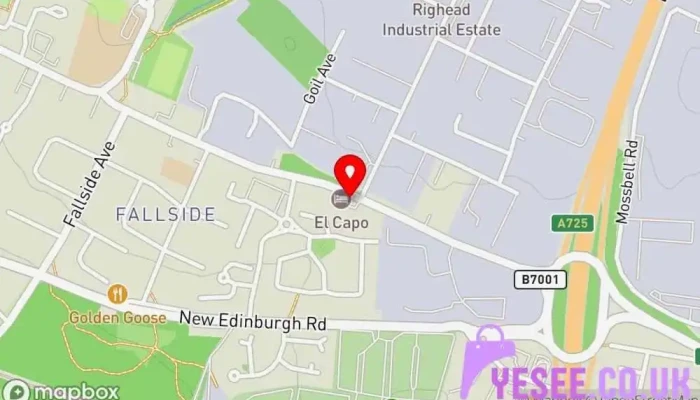 The Ideal Blind Co -  Map - Bellshill