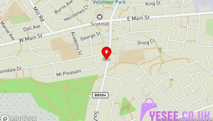 The Salvation Army Charity Shop -  Map - Bathgate