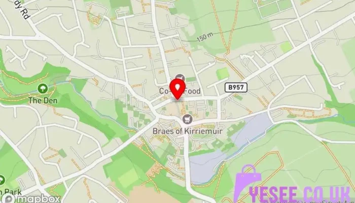 The Star Rock Shop -  Map - Kirriemuir