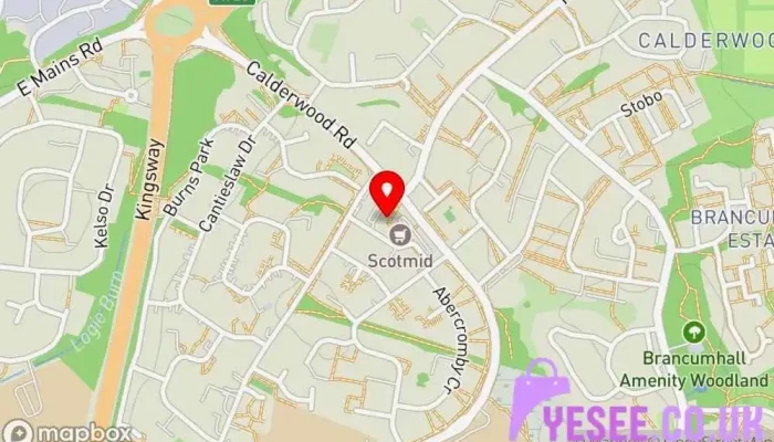 Threads -  Map - Glasgow