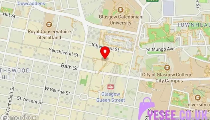 Trespass -  Map - Glasgow