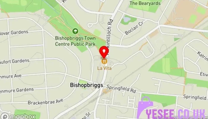 Tsm Stores Limited Ta Poppies Map - Glasgow