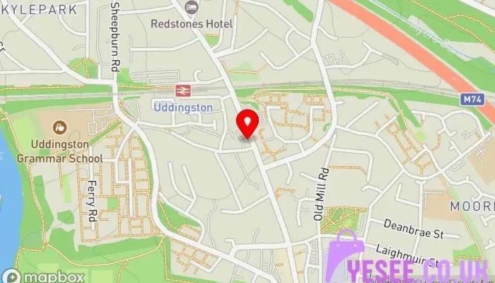 Uddingston Model Centre -  Map - Glasgow