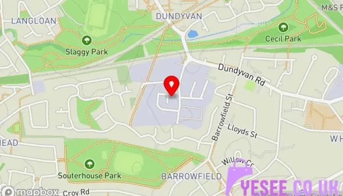 Universal Sports Clothing Map - Coatbridge