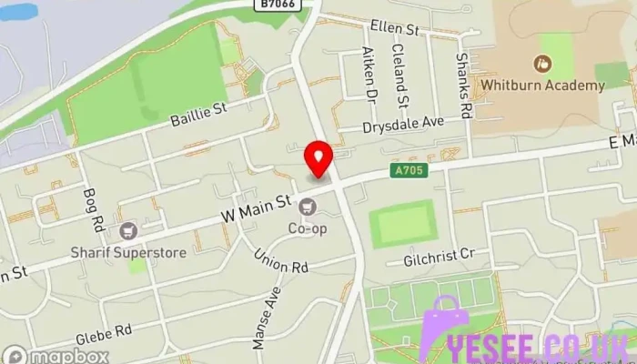 West Lothian Foodbank Charity Shop -  Map - Bathgate