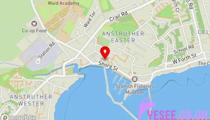 Xo Event Catering -  Map - Anstruther